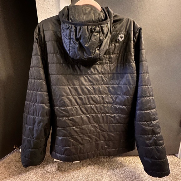 Marmot primaloft light puffer jacket. Men’s size small. Black - Picture 2 of 6